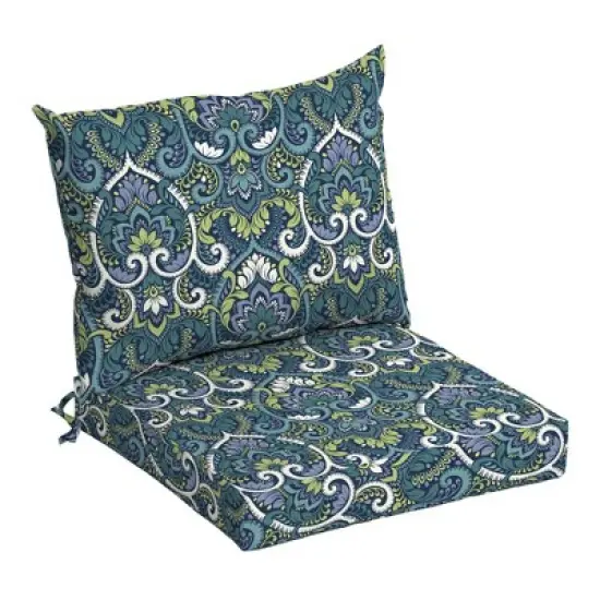 Arden 24"x17" Outdoor Dining Chair Cushion Set image {11}