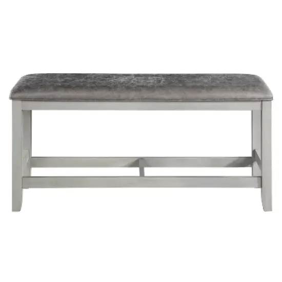 26" Hyland Counter Bench Gray - Steve Silver Co. image {1}