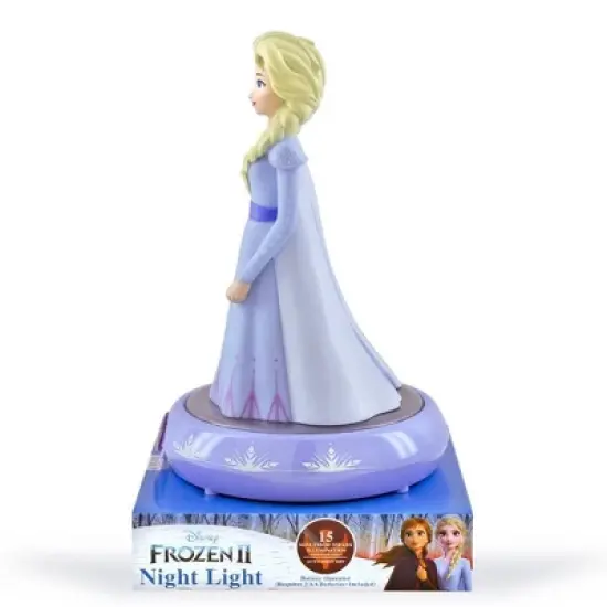 Frozen 2 Elsa LED Nightlight Purple image {2}