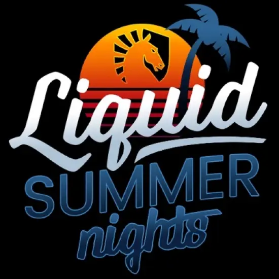 Men's Design By Humans Liquid Summer Nights By PabloArt Tank Top image {1}