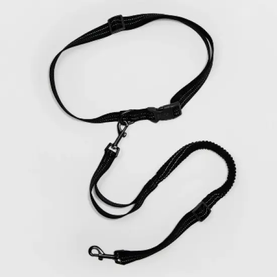 Hands-free Dog Leash with Bungee - Black - Boots & Barkley&trade; image {1}