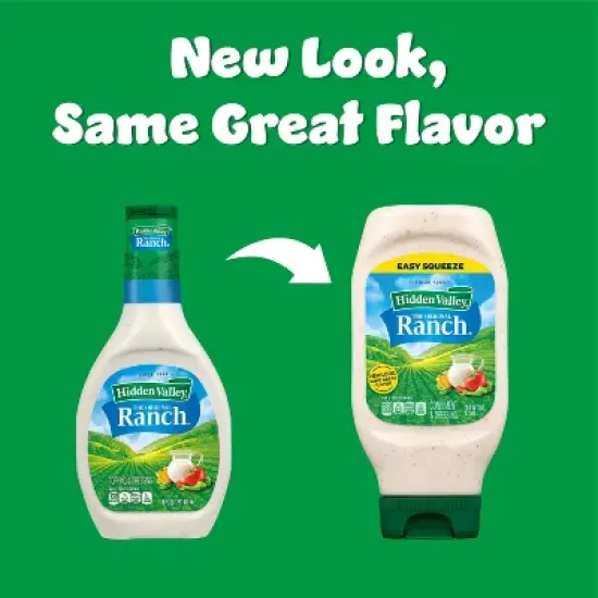 Hidden Valley Original Ranch Salad Dressing & Topping - Gluten Free - 16 fl oz image {2}