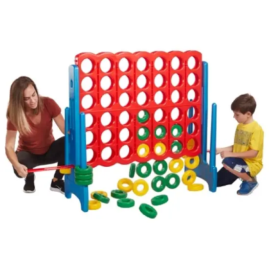 ECR4Kids Jumbo Four-To-Score Giant Game-Indoor/Outdoor 4-In-A-Row Connect image {10}