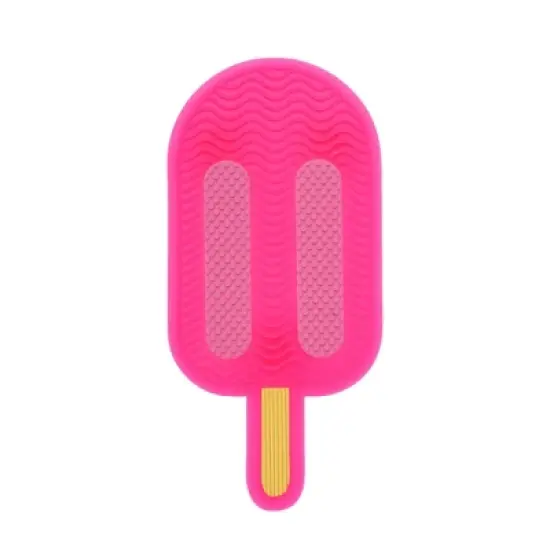 Unique Bargains Popsicles Shape Makeup Brush Cleaning Mat 1 Pc image {6}