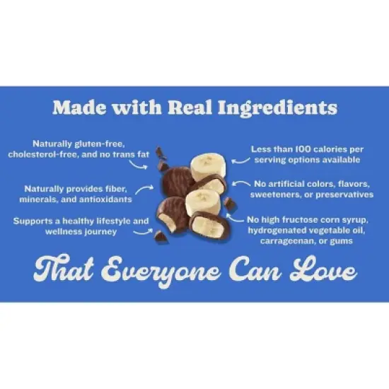 Diana's Bananas Frozen Dark Chocolate Real Banana Bites - 8oz image {8}