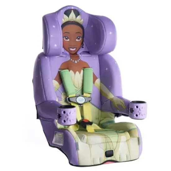 Princess Tiana 2-in-1 Harness Booster Car Seat image {1}
