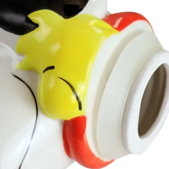 Gibson Peanuts Classic Snoopy Cookie Jar in White image {3}