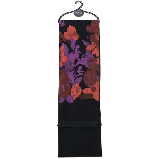 Mio Marino | Women's Cashmere Feel, 100% Cotton Fashion Winter Scarf image {2}