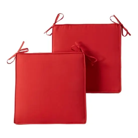Kensington Garden 2pc 18" Square Outdoor Chair Pad image {24}