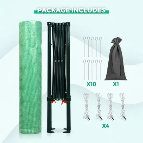 EAGLE PEAK 6'x4' Portable Walk-in Greenhouse image {7}