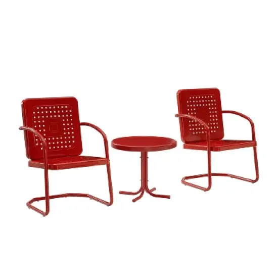 Crosley 3pc Bates Outdoor Patio Chair Set image {7}