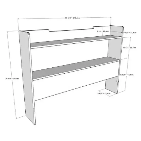 Aura 3 Drawer Storage Bed with Headboard - Nexera image {6}