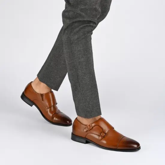 Vance Co. Atticus Double Monk Strap Dress Shoe image {8}