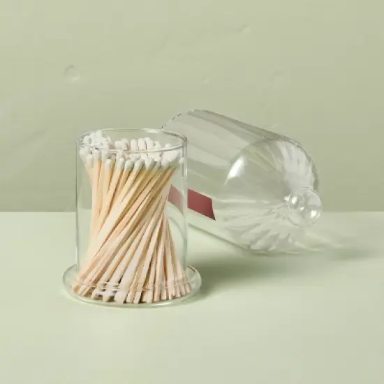 Clear Glass Cloche Matches 75ct - Hearth & Hand&trade; with Magnolia image {3}