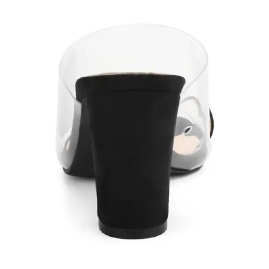 Allegra K Women's Ring Clear Chunky Heels Slide Heel Sandals image {3}