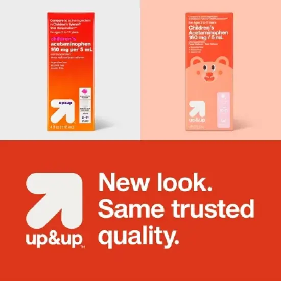 Children's Acetaminophen General Pain Reliever Liquid - 4 fl oz - up&up&trade; image {5}