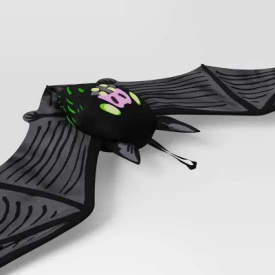 22" Hanging Bat Halloween Decorative Prop - Hyde and EEK! Boutique&trade;: Indoor Unlit Decoration image {2}