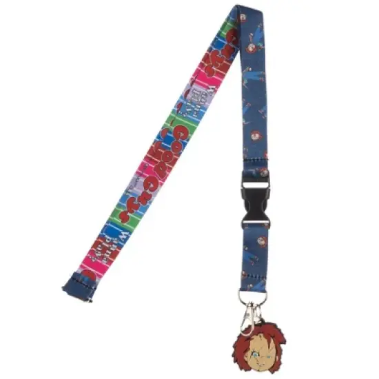 Chucky Horror Movie Lanyard and Charm Accessory image {4}