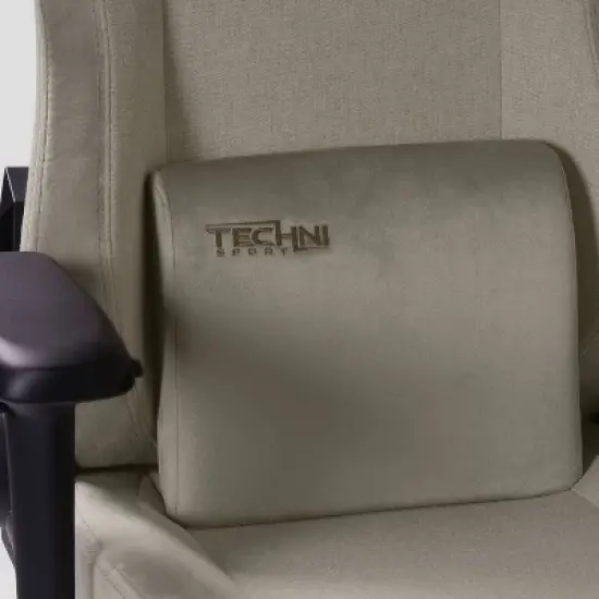 Fabric Memory Foam Gaming Chair - Techni Sport image {9}
