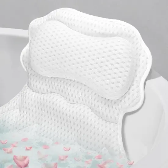 SetSail Bath Pillow, Relaxing Bath Pillows for Tub Neck and Back Support Soft image {3}