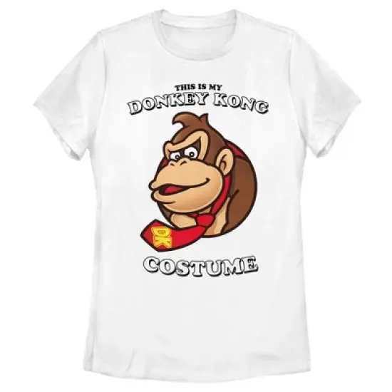Women's Nintendo This is my Donkey Kong Costume T-Shirt image {3}