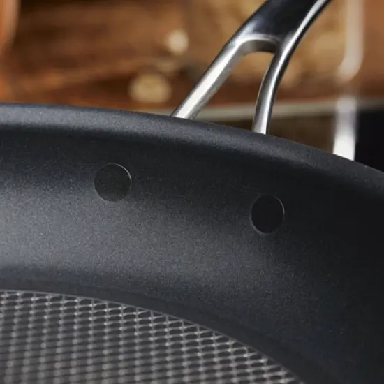 Anolon X Hybrid 8.25" Nonstick Induction Frying Pan Super Dark Gray image {8}