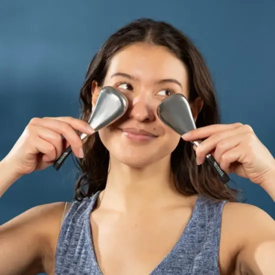 Ice Globes for Face Sculpting, De-Puffing & Redness Relief, Cryo-Ice Massage Sticks, Facial Globes for Cooling & Skin Recovery, Havasu Nutrition, 2ct image {5}