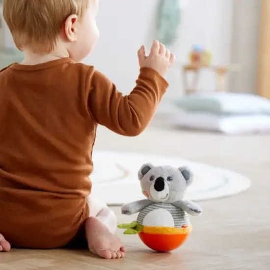 HABA Roly Poly Koala Soft Wobbling & Chiming Baby Toy image {2}
