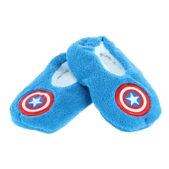 Textiel Trade Boy's Disney Marvel Captain America Shield Slippers image {1}