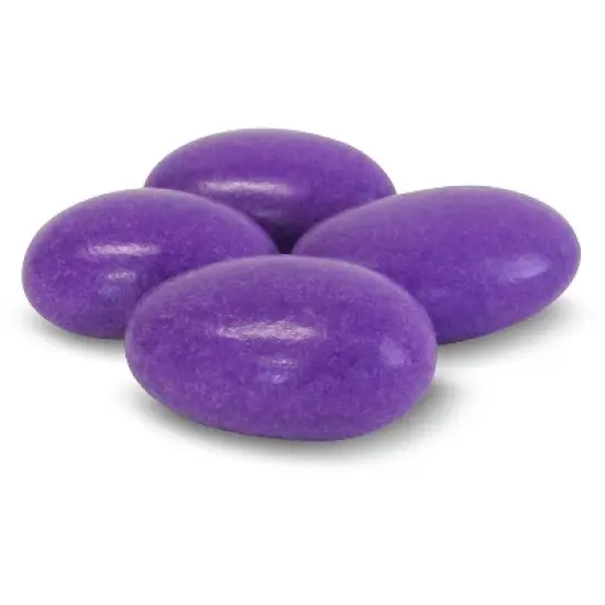 Purple Jordan Almonds by Its Delish, Sugared Almond Nut with Sweet Hard Candy Coating image {1}