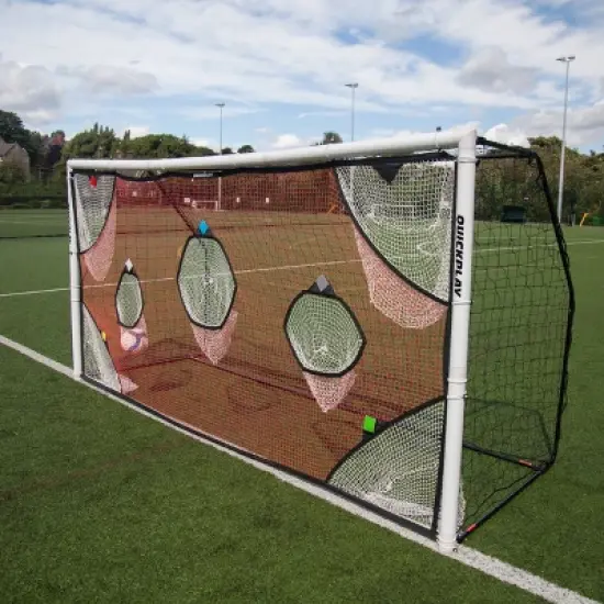 QUICKPLAY Target Net for Soccer Goals (excl. goal) (4 sizes) image {6}