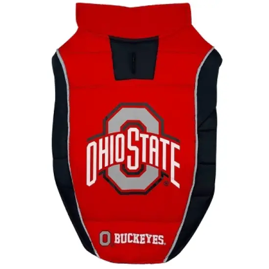 NCAA Ohio State Buckeyes Pets Puffer Vest image {6}