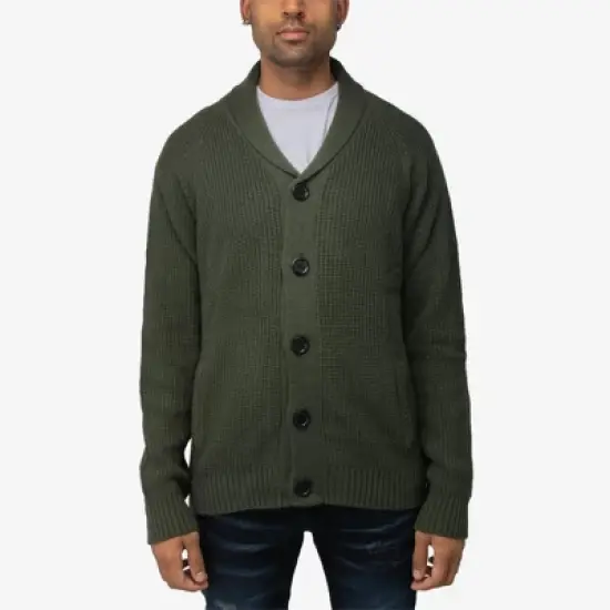 X RAY Men's Shawl Collar Cardigan image {10}