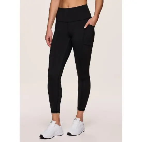 RBX Active Women's Tech Flex High Waisted Squat Proof 7/8 Leggings with Pockets image {5}
