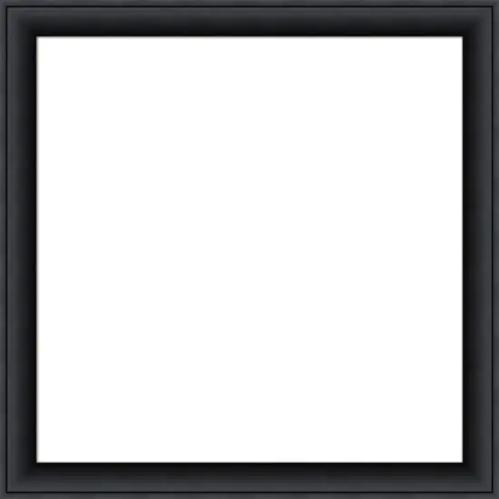 Amanti Art Nero Black Framed Dry Erase Magnetic Board image {12}