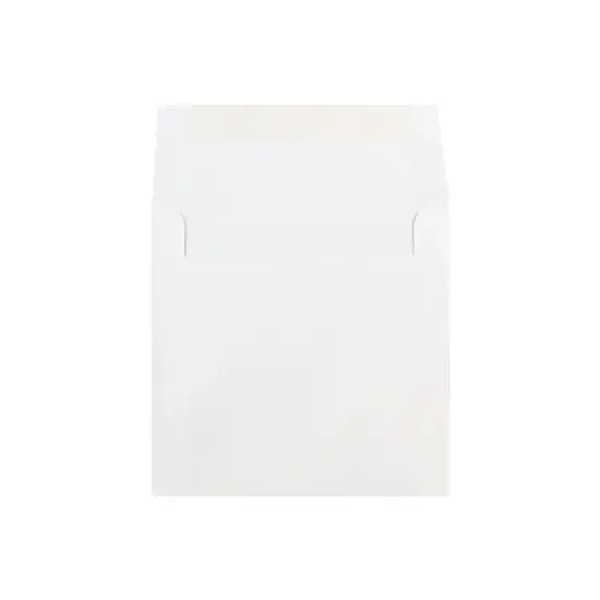 JAM Paper 8 x 8 Square Invitation Envelopes White 3992315 image {1}