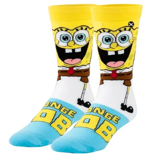 Odd Sox, Nickelodeon SpongeBob SquarePants Cartoon Socks, Men's & Women, Assorted image {6}
