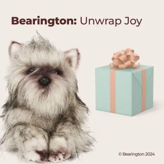 Bearington Cairn Terrier Stuffed Animal, 13 Inch Realistic Stuffed Animal, For Ages 3-14 image {3}