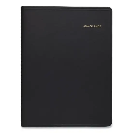 Weekly Appointment Book, 11 x 8.25, Black Cover, 13-Month: Jan 2026 to Jan 2027 image {2}
