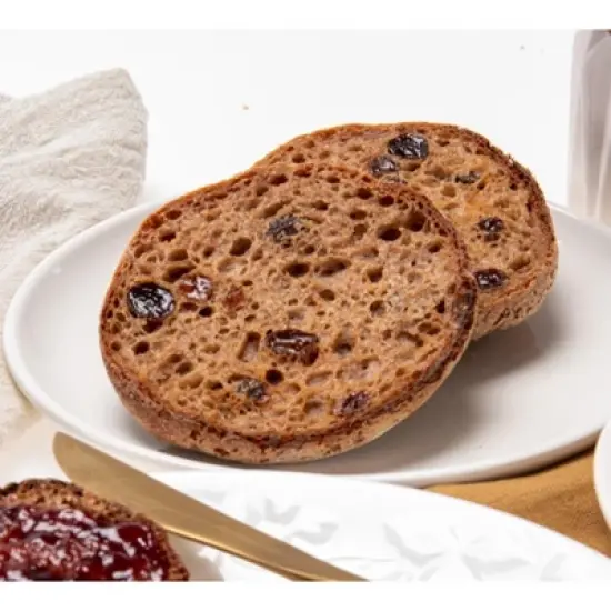 Katz Gluten Free Cinnamon Raisin English Muffins - 6 Pack image {1}