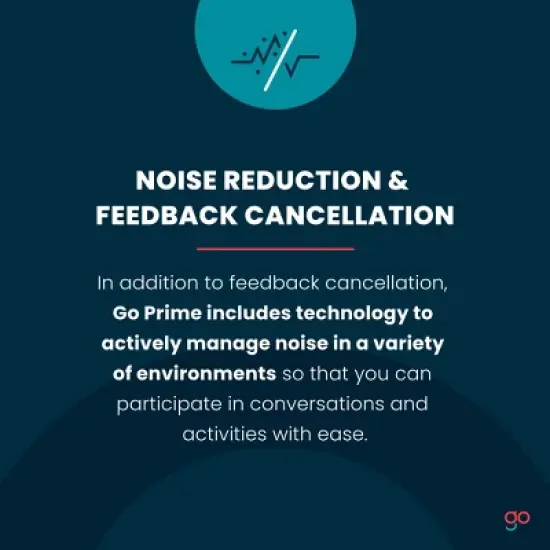 Go Prime Digital OTC Hearing Aids for Seniors and Adults, In-the-Ear Rechargeable Hearing Aids Includes Rechargeable Hearing Aid Case (Black) image {12}