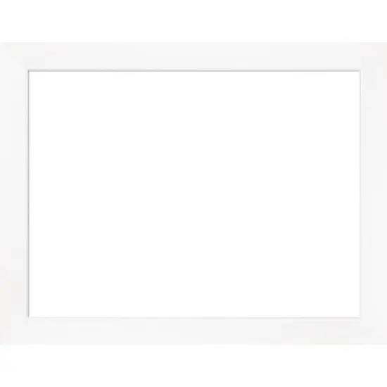 Amanti Art Cabinet White Narrow Framed Dry Erase Magnetic Board image {11}