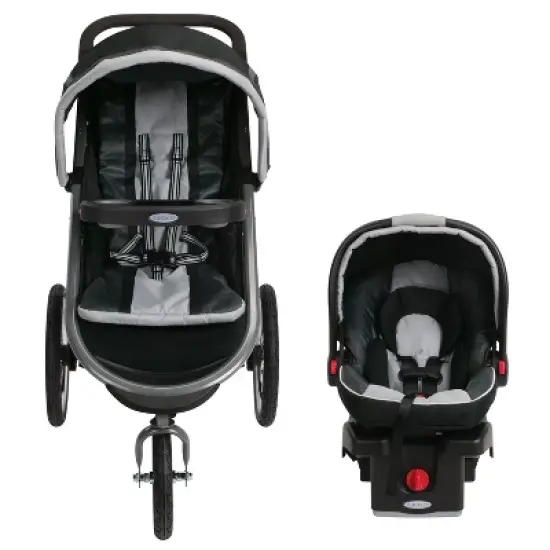 Graco Fast Action Fold Jogger Click Connect Travel System - Gotham image {1}