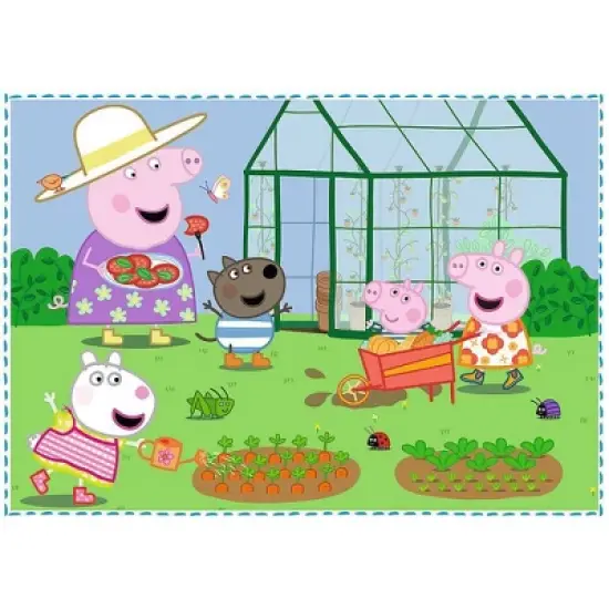 Trefl Peppa Pig 4 in 1 Jigsaw Puzzle - 71pc image {1}