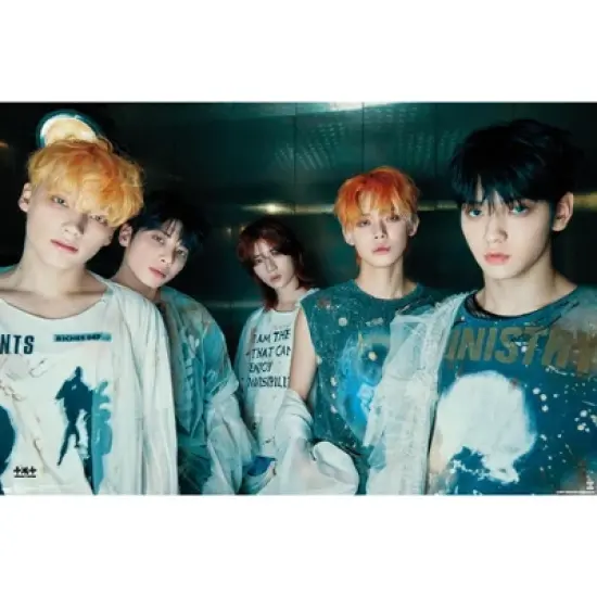 Trends International TOMORROW X TOGETHER - The Name Chapter: FREEFALL - MELANCHOLY Framed Wall Poster Prints image {6}