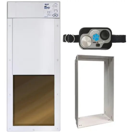 Large Opening Power Pet Door - Wi-Fi Smartphone Controlled image {2}