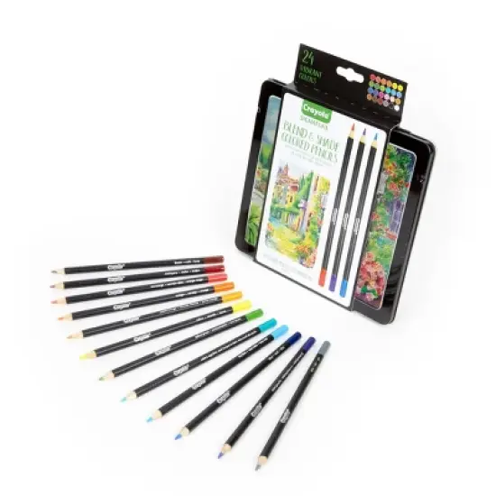 Crayola Signature Colored Pencils 24ct image {1}