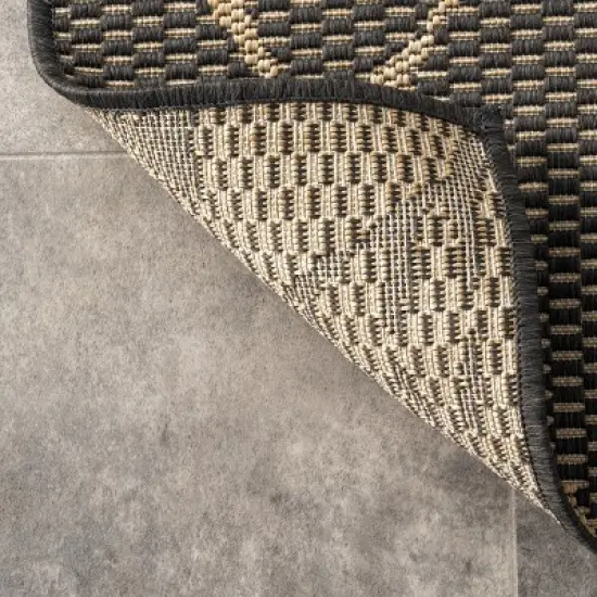 nuLOOM Marlow Geometric Aztec Indoor and Outdoor Patio Area Rug image {6}