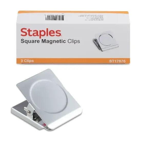 Staples 17676 Magnet Paper Clip 813391 image {4}