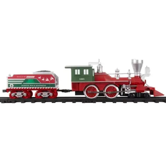Lionel North Pole Express Battery Operated O-Gauge Train Set: 44-Piece Toy Vehicle Playset image {13}